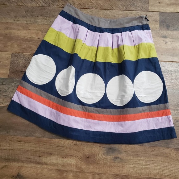 Boden Multi-Color Mini Skirt - Picture 1 of 9